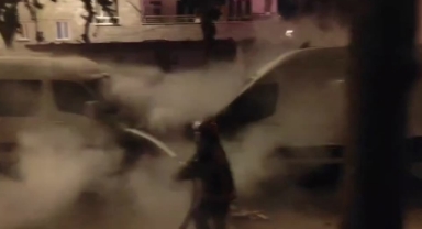 Park Halindeki 9 Araç Kundaklandı