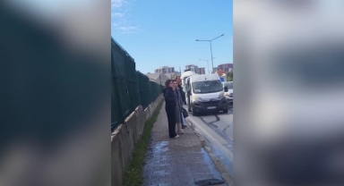 Seyir Halindeki Otomobil Yandı