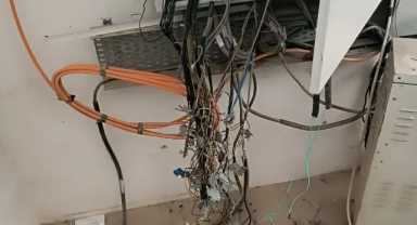 Trafonun Bakır Kablolarını Çaldılar