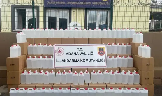 2 Bin Litre Etil Alkol Ele Geçirildi