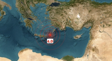Akdeniz'de Deprem!