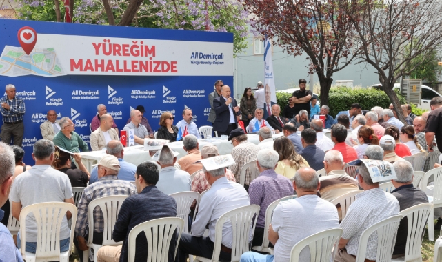 Başkan Demirçalı 10 Günde 10 Mahalle Ziyaret Etti