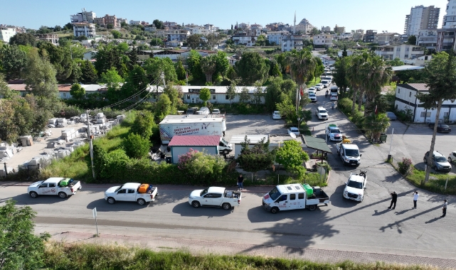 Büyükşehir Haşereyle Mücadeleyi Sürdürüyor