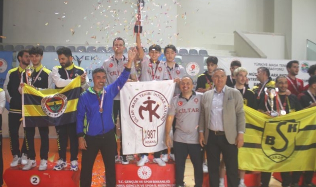 ÇİLTAR Masa Tenisi SK 5.Kez Süper Lig Şampiyonu