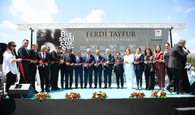 Ferdi Tayfur Müzesi ve Sanat Parkı'nın 1'inci Etabı Açıldı