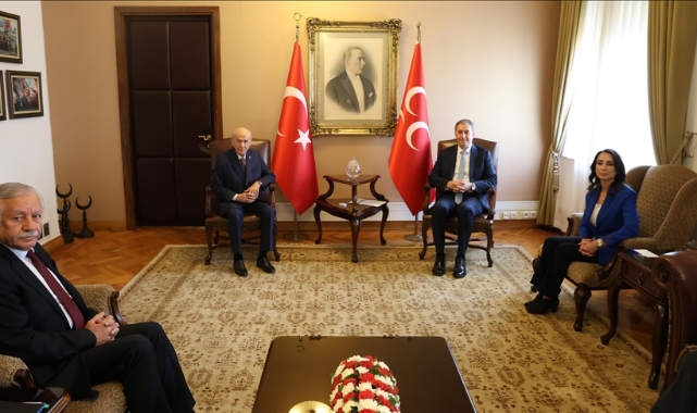 MHP Genel Başkanı Bahçeli, DEM Parti Heyetiyle Görüştü