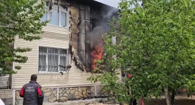 Müstakil Evde Korkutan Yangın