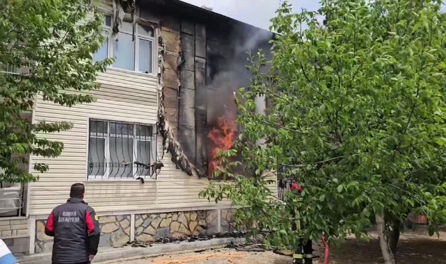 Müstakil Evde Korkutan Yangın