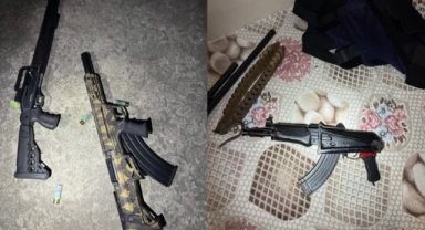 Silah,Patlayıcı ve Etil Alkol Ele Geçirildi:2 Tutuklama