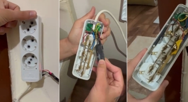 Üçlü Prizden Gizli Kamera Çıktı!