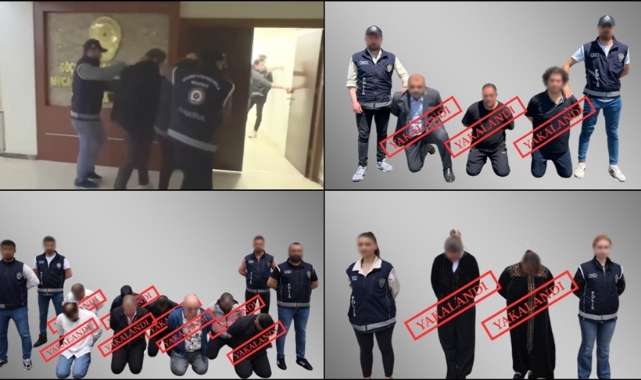 Uluslararası Seviyede Aranan 23 Kişi Yakalandı