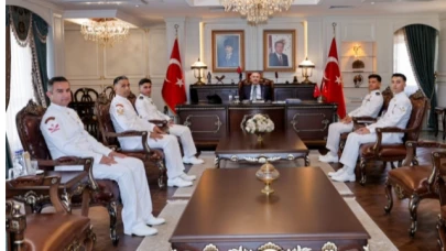 Sahil Güvenlik Komutanlığından Vali Köşger’e Ziyaret