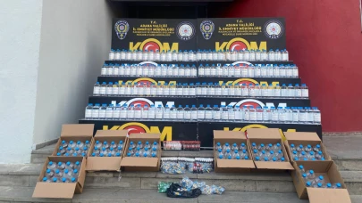 Ev ve İş Yerinde Sahte İçki Üretimi:2 Gözaltı
