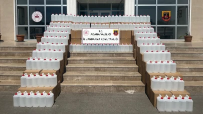 3 Bin Litre Etil Alkol Ele Geçirildi