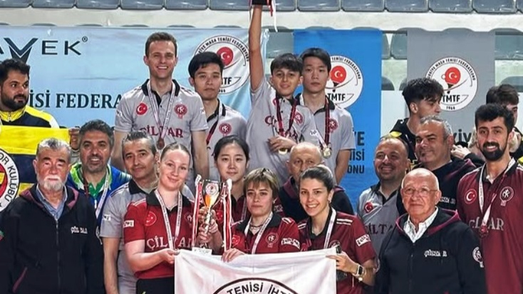 Çiltar Masa Tenisi SK’dan Çifte Türkiye Şampiyonluğu