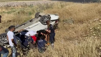 Kontrolden Çıktı, Şarampole Devrildi