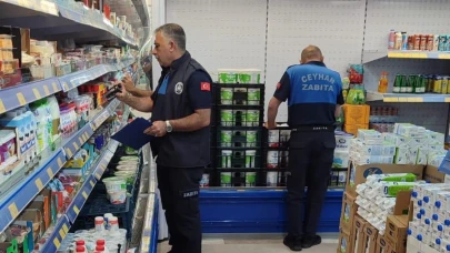 Ceyhan Belediyesi’nden Zincir Marketlerde Gıda Güvenliği Denetimi
