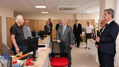 Vali Köşger’den Defterdarlığa Ziyaret