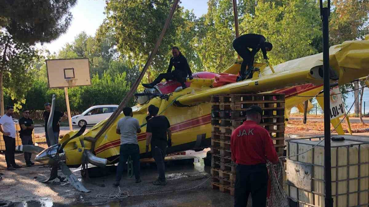 Göle Düşmüştü, Enkazı Böyle Çıkarıldı