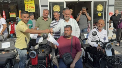 Hayırsever İş İnsanlarında 14 Engelliye Yardım Eli