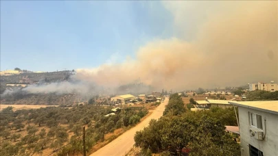 Hatay'da Orman Yangını