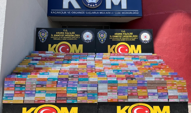 Adana'da Kaçakçılık Operasyonu