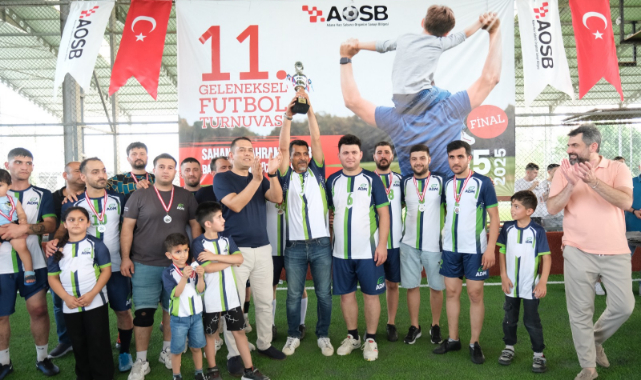 AOSB Futbol Turnuvası'nda Final Coşkusu