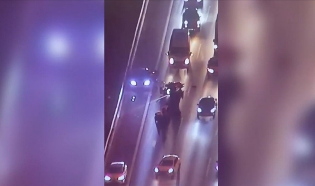 FSM Köprüsü'nde Zincirleme Trafik Kazası