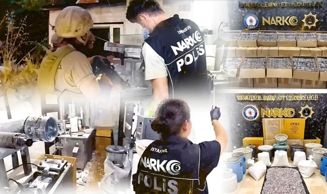 İstanbul'da Dev Uyuşturucu Operasyonu