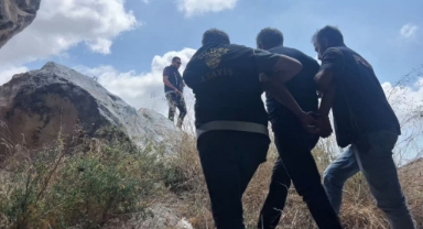 Mağarada Saklanıyormuş