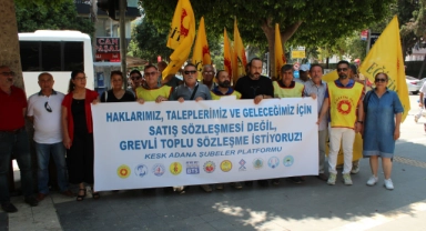 ''Satış Sözleşmesi Değil, Grevli Toplu Sözleşme İstiyoruz!''