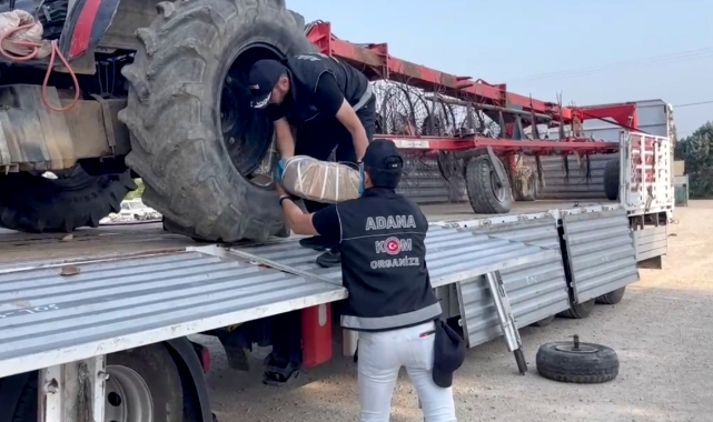 Tarım Aletine Gizlenmiş 420 Silah Bulundu