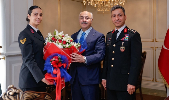 Tümgeneral Sel, Vali Köşger’i Ziyaret Etti