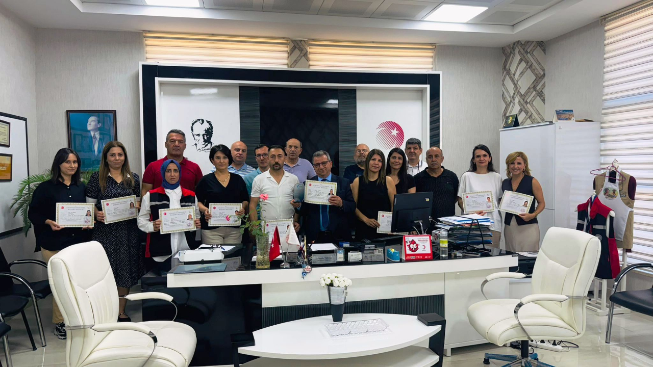 Çukurova İlçe Tarım Müdürlüğü'nde 16 Personel Ödüllendirildi