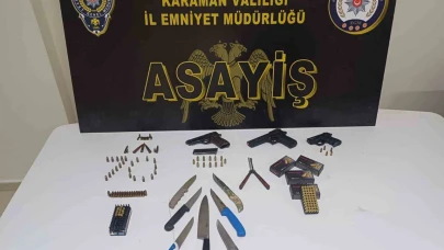 Karaman'da Asayiş Denetimi:10 Tutuklama