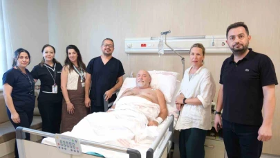 Rus Hasta  Mersin'de Sağlığına Kavuştu