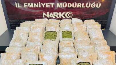 Durdurulan Tırdan 27 Kilogram Esrar Ele Geçirildi