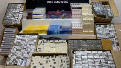 Düzenlenen Operasyonda: Silah Ve Kaçak Sigara  Ele Geçirildi