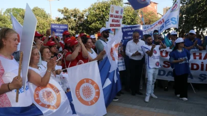 TÜRK-İŞ Eylemleri 4. Gününde:''Sabrımız Kalmadı''