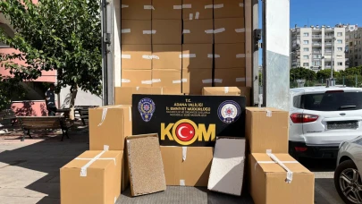 17 Milyon TL Değerinde Kaçak Sigara Ele Geçirildi