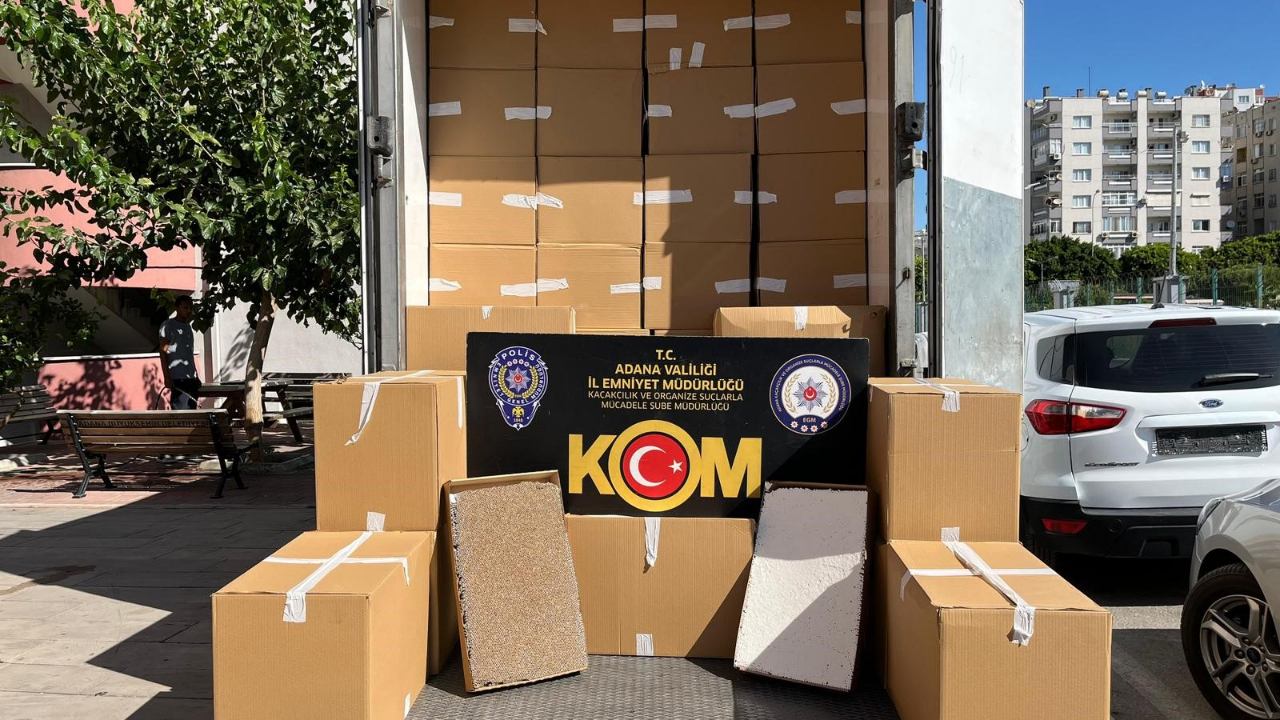 17 Milyon TL Değerinde Kaçak Sigara Ele Geçirildi