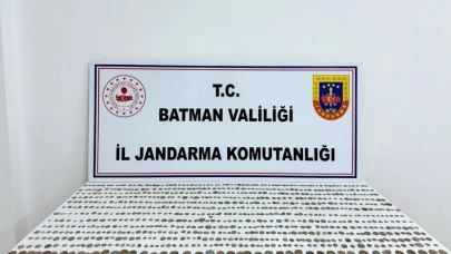 Müşteri Kılığına Giren Jandarma:Bin 245 Sikke Ele Geçirdi