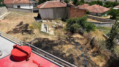 Temizlik Yaparken Yangın Çıkarınca :2 bin 953 lira Ceza Yedi
