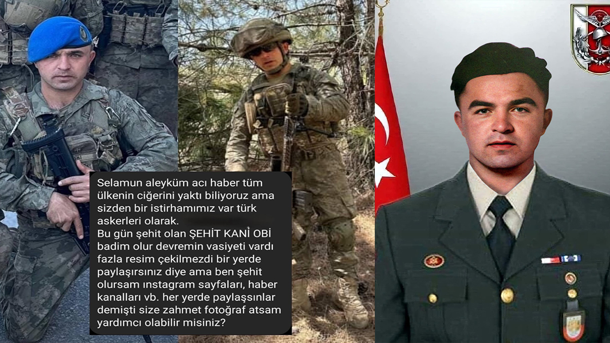 Ordulu Şehidin Vasiyeti: "Şehit Olursam Fotoğraflarım Her Yerde Paylaşılsın"