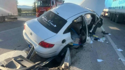 Evlilik İznine Çıkan Üsteğmen ve Eşini Trafik Kazası Ayırdı
