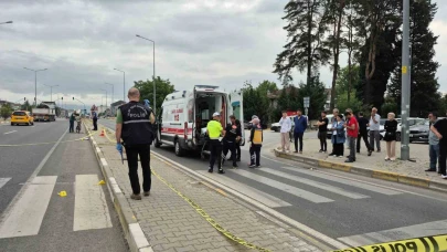Bisikletle Karşıdan Karşıya Geçerken Hayatını Kaybetti