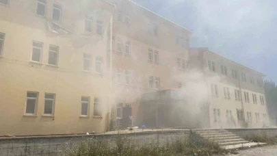 Eski Hastane Binasında Yangın çıktı!