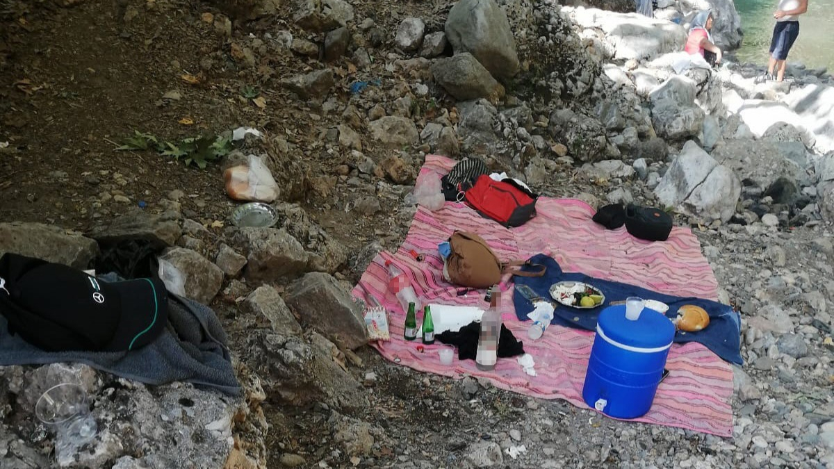 Ormanda Piknik Yapan 5 Kişiye Ceza