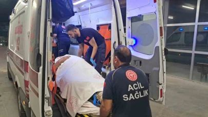 Kamyona Çarpan Kamyonet Sürücüsü Araçta Sıkıştı: 1 Yaralı