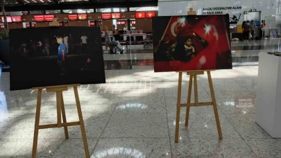 İstanbul Havalimanı’nda "15 Temmuz Demokrasi ve Milli Birlik Günü" Sergisi Açıldı